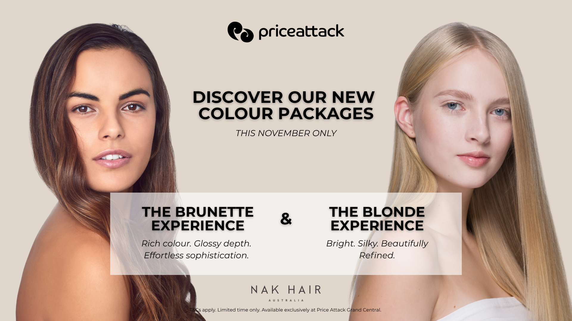 Grand Central - Salon Package